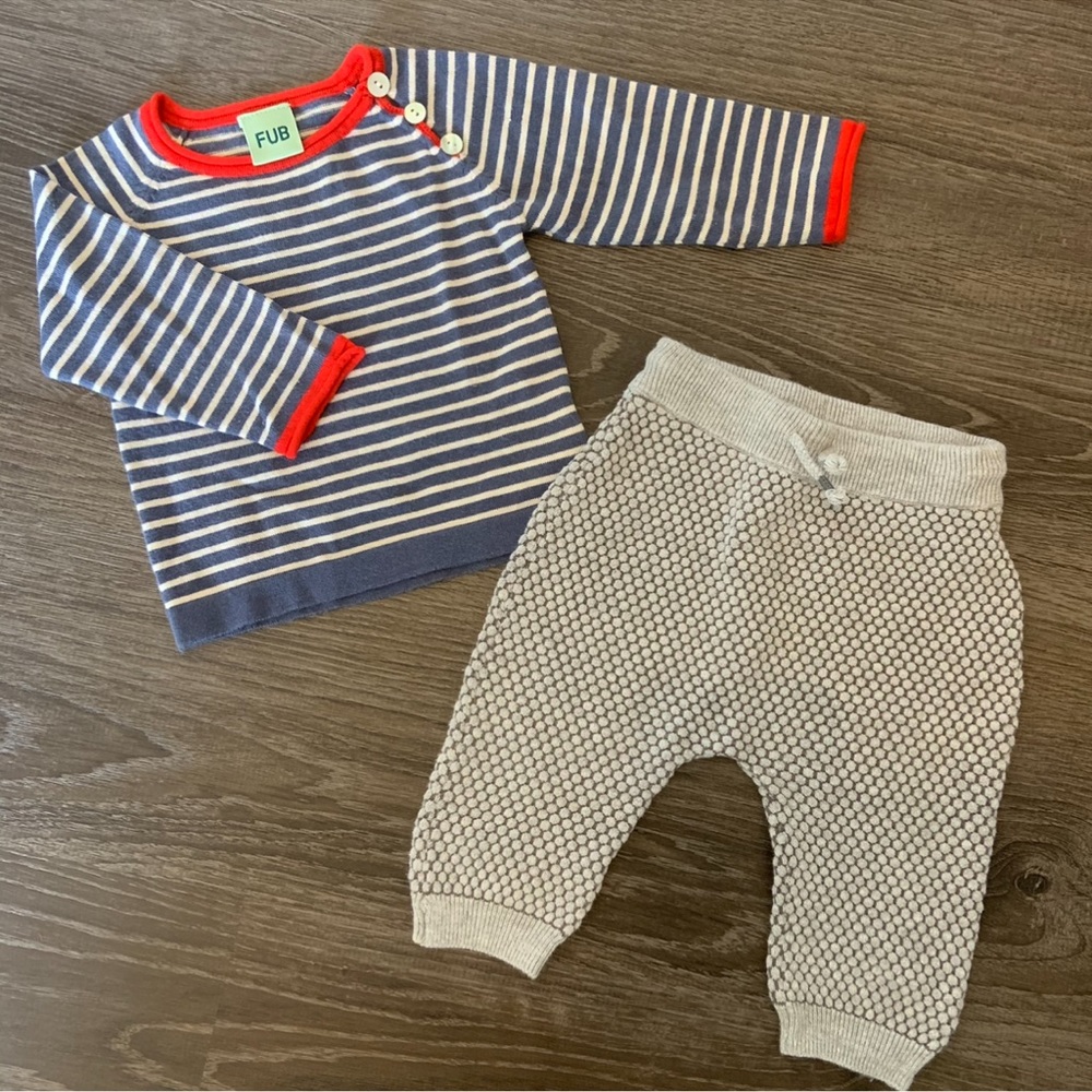 Baby Boy Outfit 2-4 Months